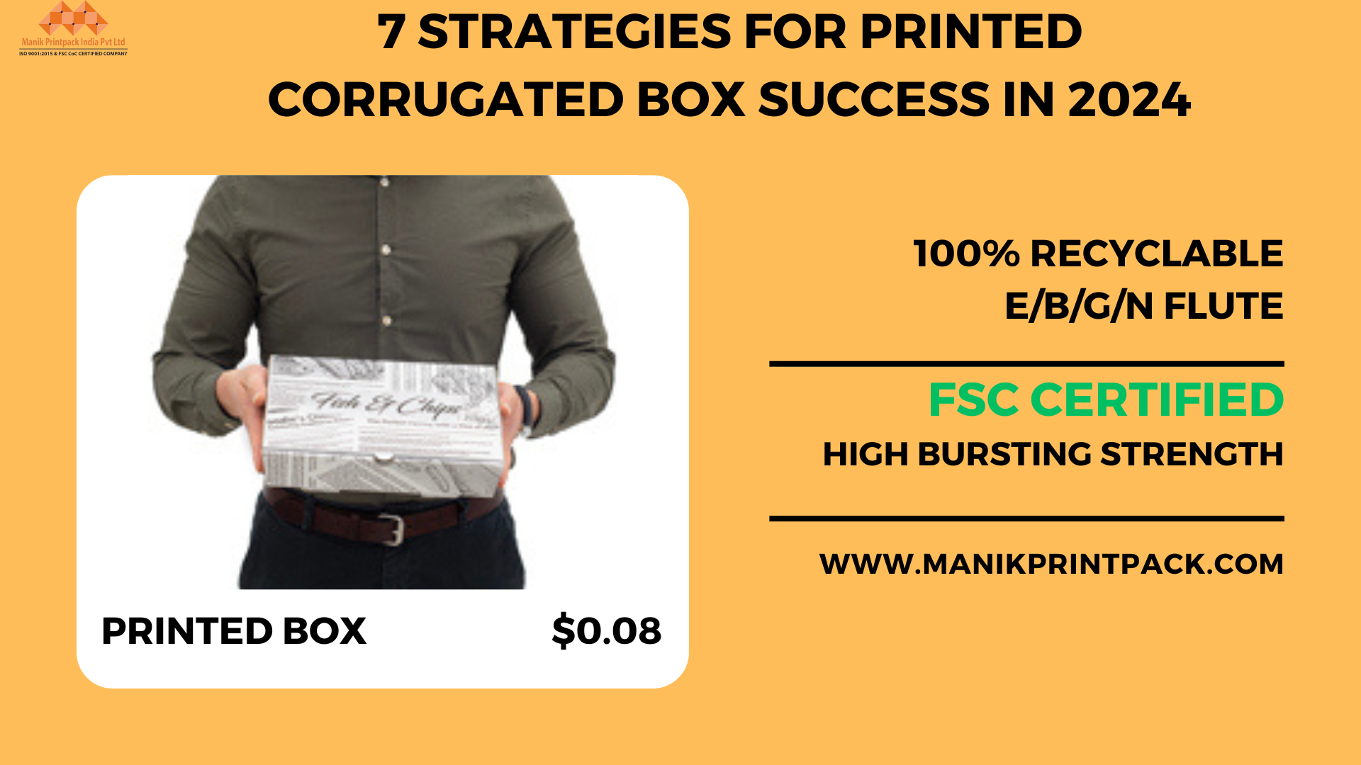 Dominating the Market: Manik Printpack’s 7 Strategies for Printed Corrugated Box Success in 2024